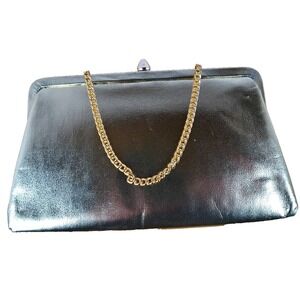Vintage Gold Clutch Purse Unbranded